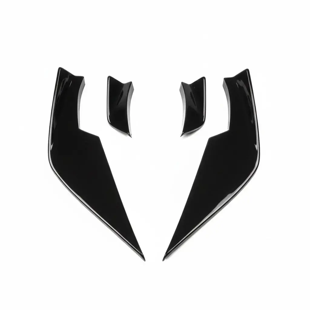 Bm G80 / G82 (M3/M4) Gloss Black Front Bumper Aero Canards (4-Piece) 1