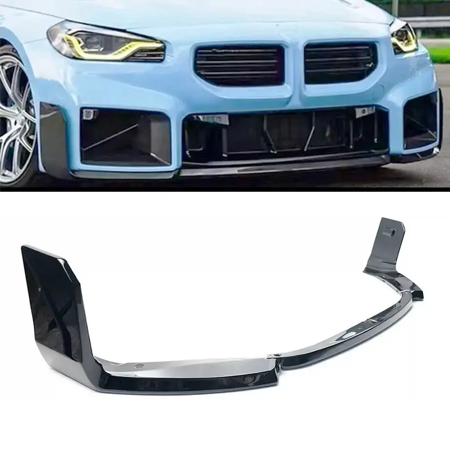 Bm G87 M2 3-Piece Performance Style Gloss Black Front Spoiler 1