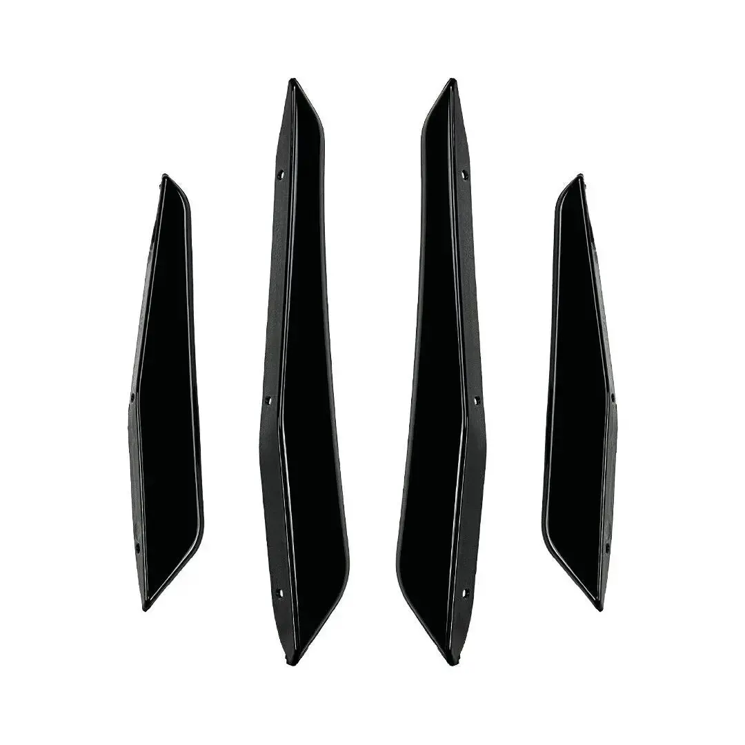 Bm G87 M2 Performance Style Gloss Black Front Bumper Canards (4-Piece) 1