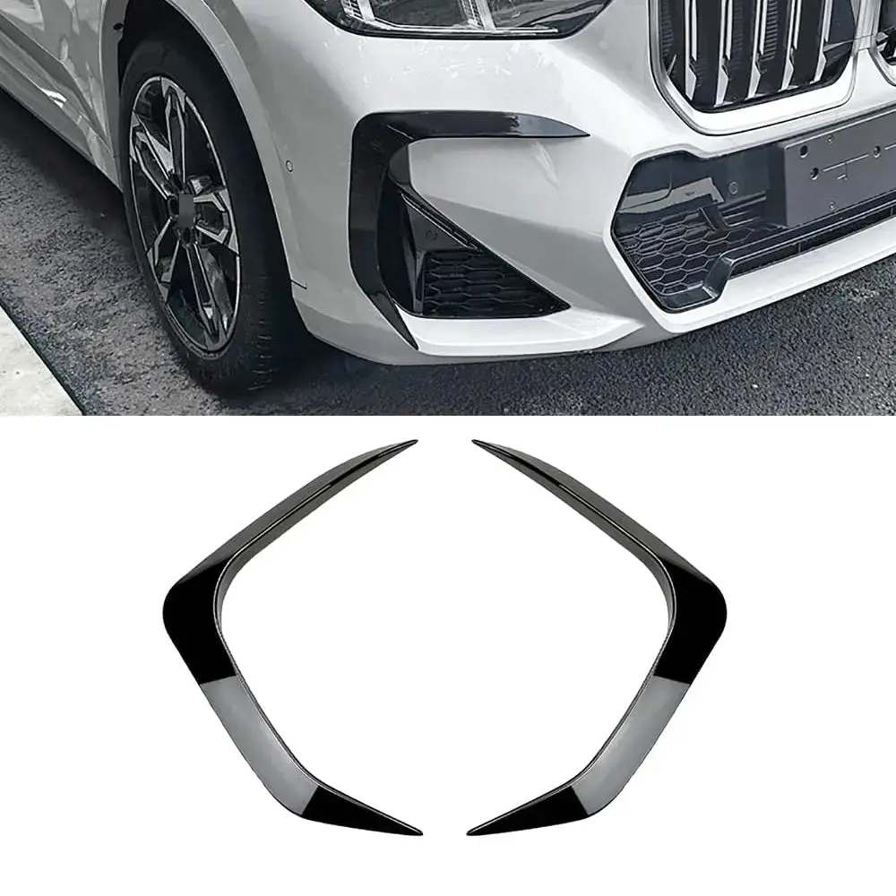 Bm X1 U11 Gloss Black Front Bumper Canards (23-On) 1