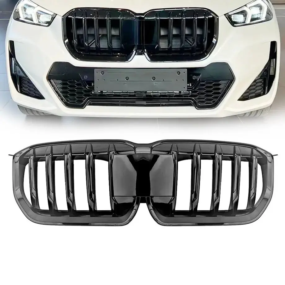 Bm X1 U11 (23-On) Piano Black Performance Style Kidney Grille 1