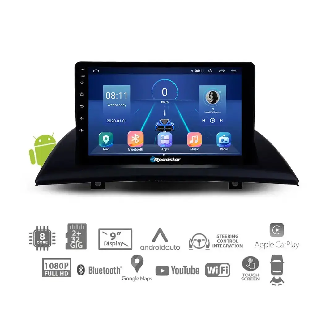 Bm X3 E83 (03-10) - 9 Inch Roadstar Android Entertainment & Gps System 1