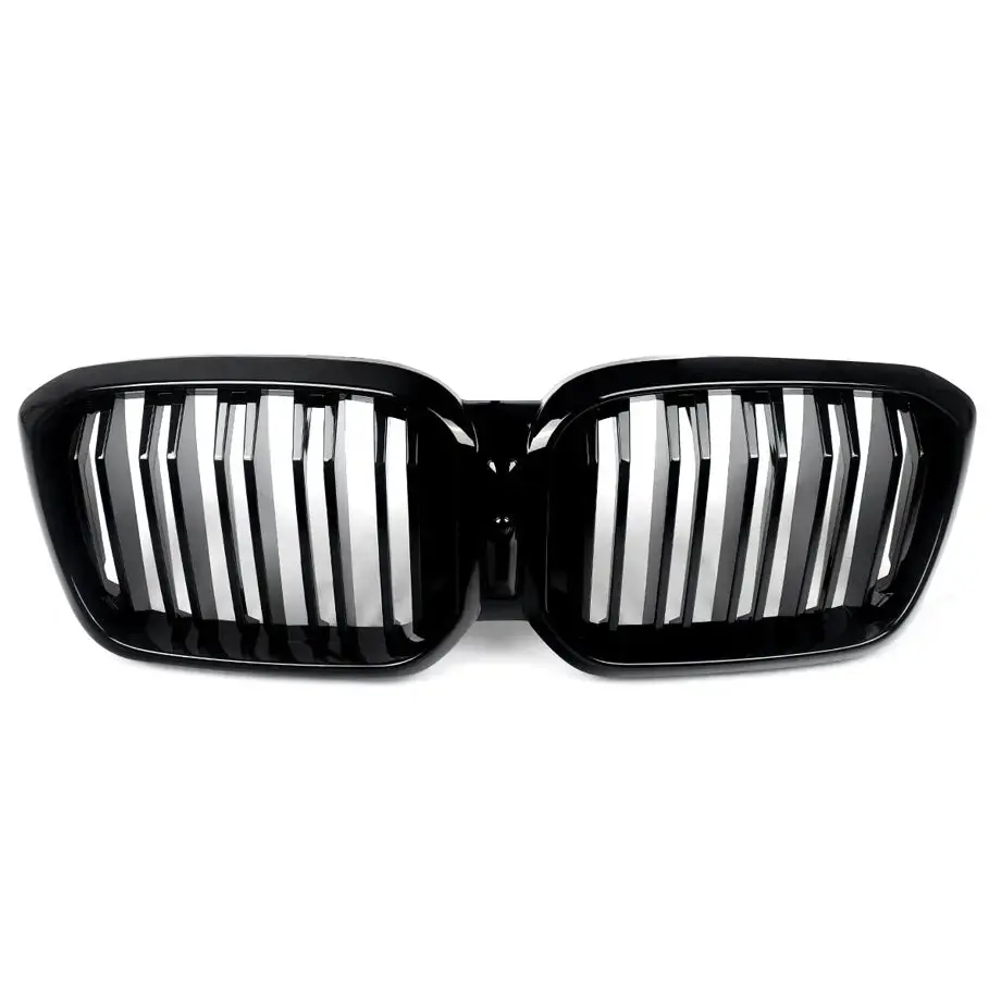 Bm X3 G01 Lci (22-On) Piano Black Double Slat Kidney Grille 1