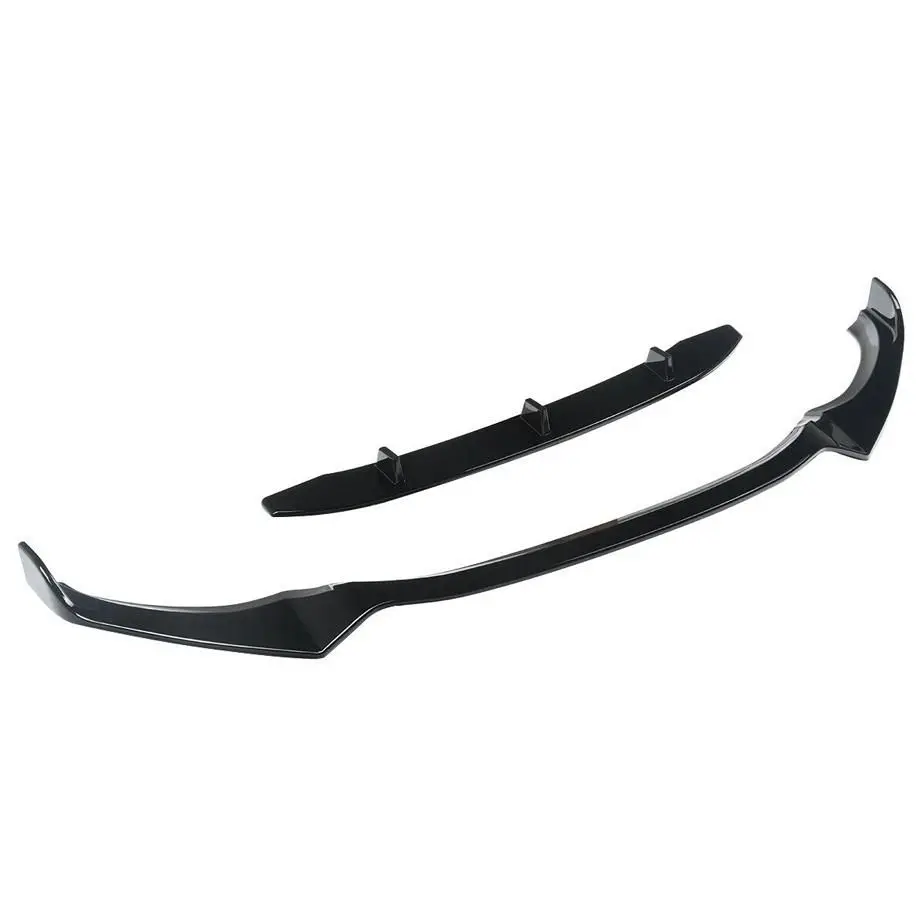 Bm X4 G02 Series 2-Piece Gloss Black Front Spoiler 2