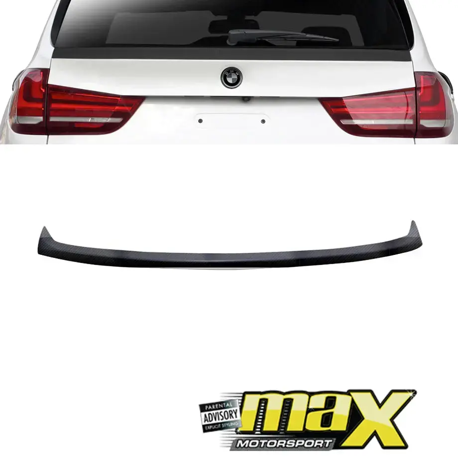 Bm X5 F15 (14-18) Carbon Fibre Middle Boot Spoiler 1