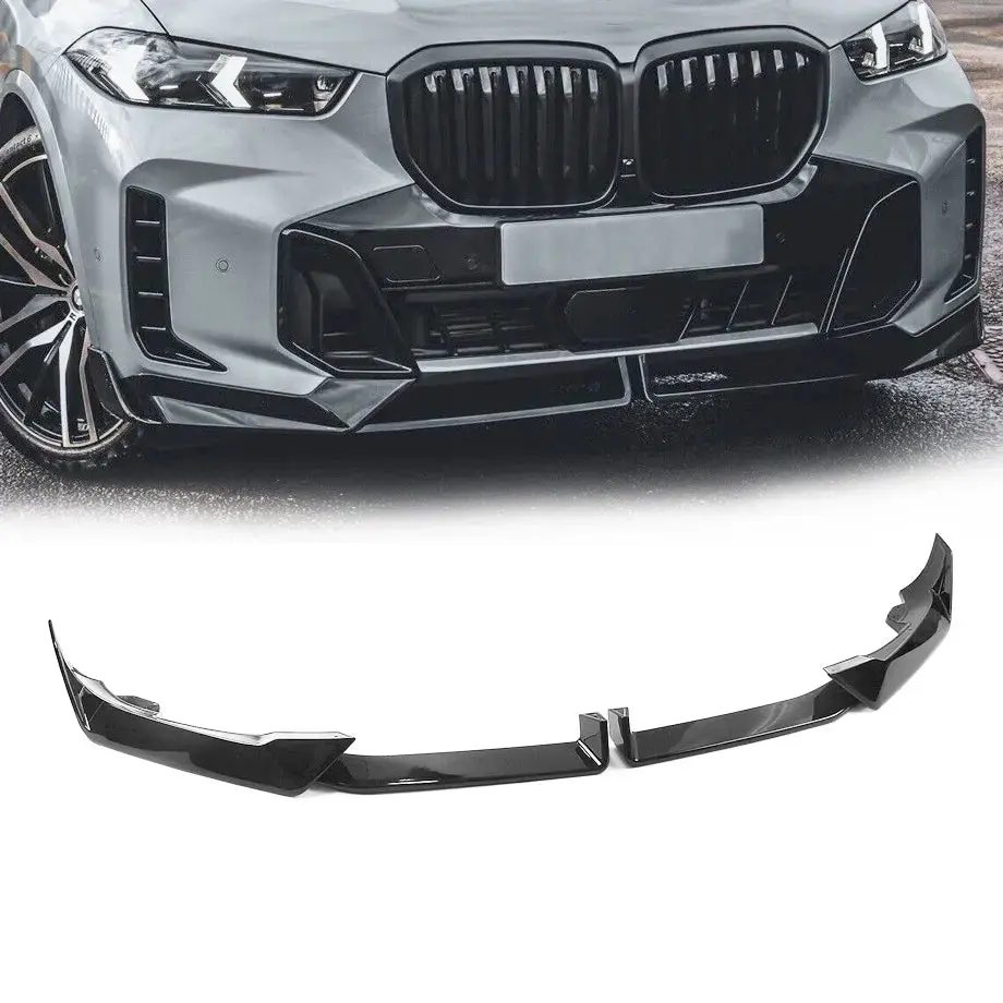 Bm X5 G05 Lci (23-On) Facelift 4-Piece Gloss Black Front Spoiler 1