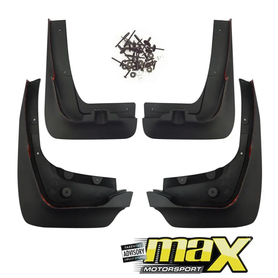 Bm X6 E71 Plastic Mud Flaps (4Pc) 1