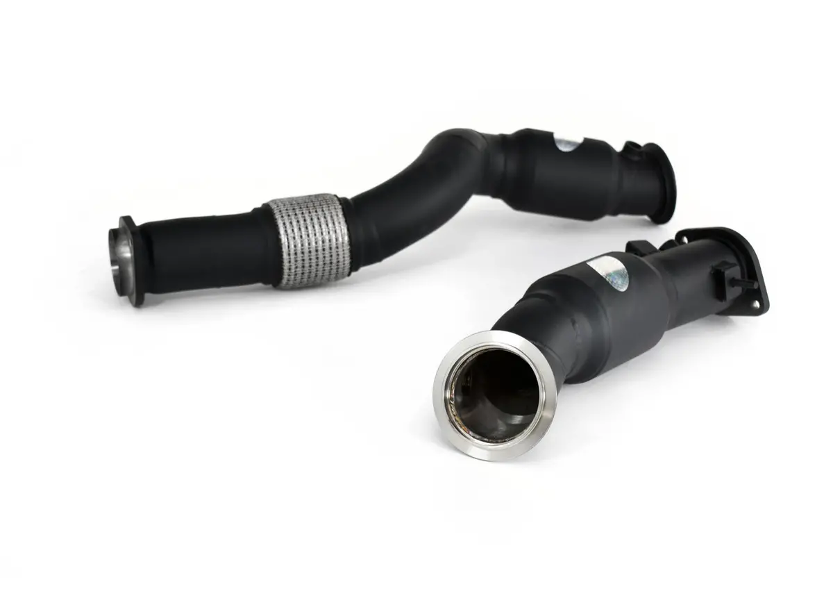 Bmw M4 G82 G83 Primary Cat Delete Pipes With Ceramic Coating 1