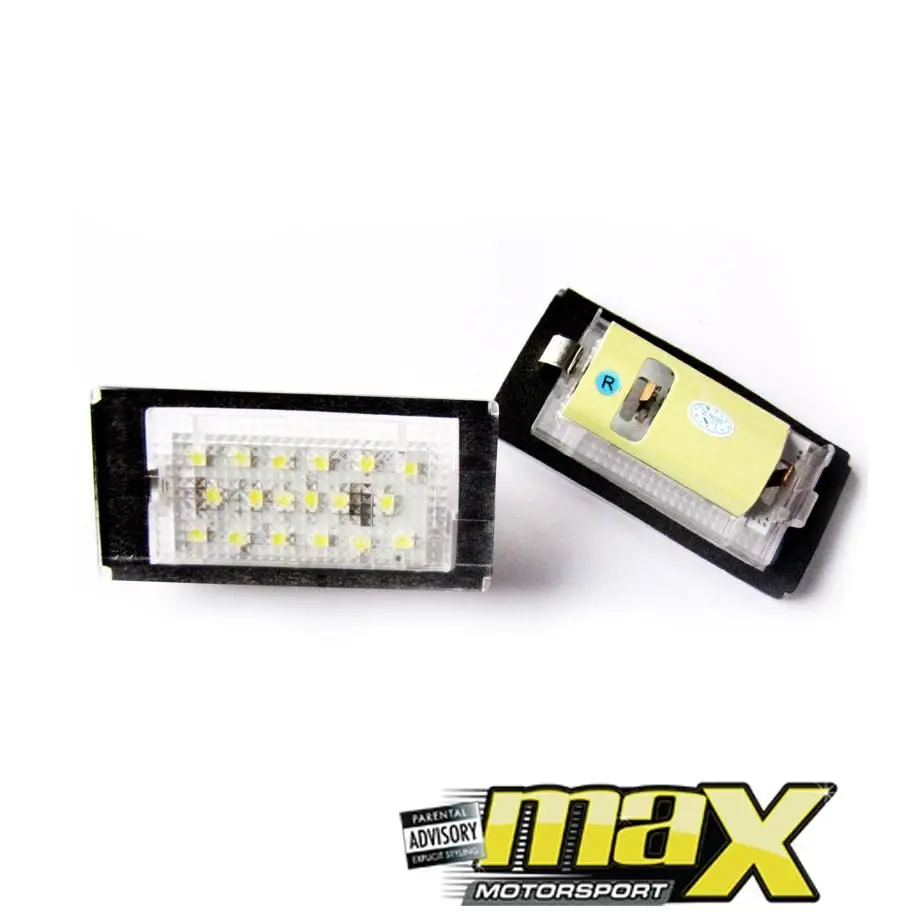 (Bme 46) 2-Door Facelift Led License Plate Light 1