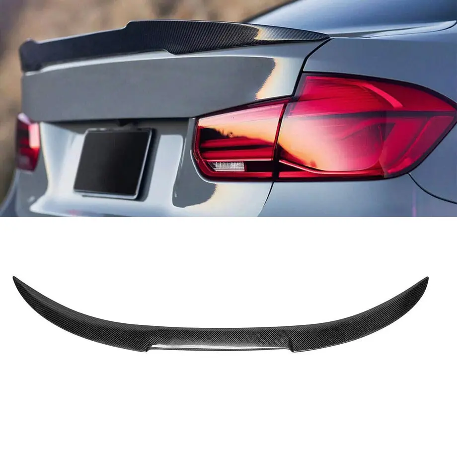 Bm F80 M3 Style Carbon Fiber Boot Spoiler 1