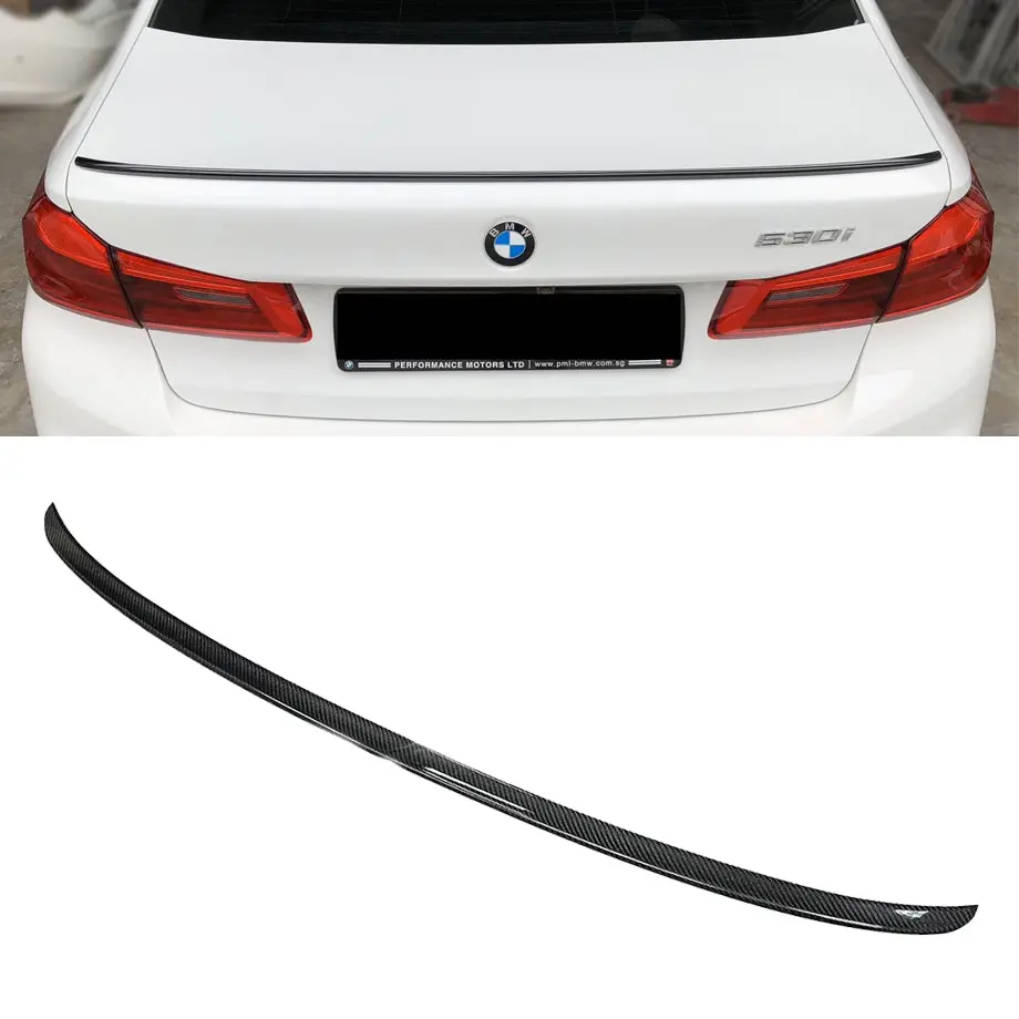 Bm G30 5-Series Carbon Fibre M5 Style Boot Spoiler (19-On) 1