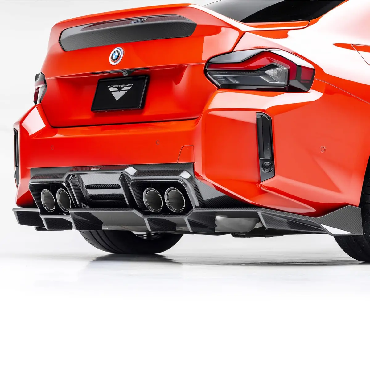 Vorsteiner Bmw G87 M2 Vrs Aero Diffuser With Under Floor Carbon Fiber Pp 2X2 Glossy 1