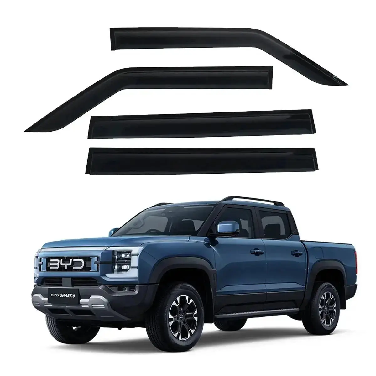 Byd Shark 6 (25-On) Black Windshield (4-Piece) 1
