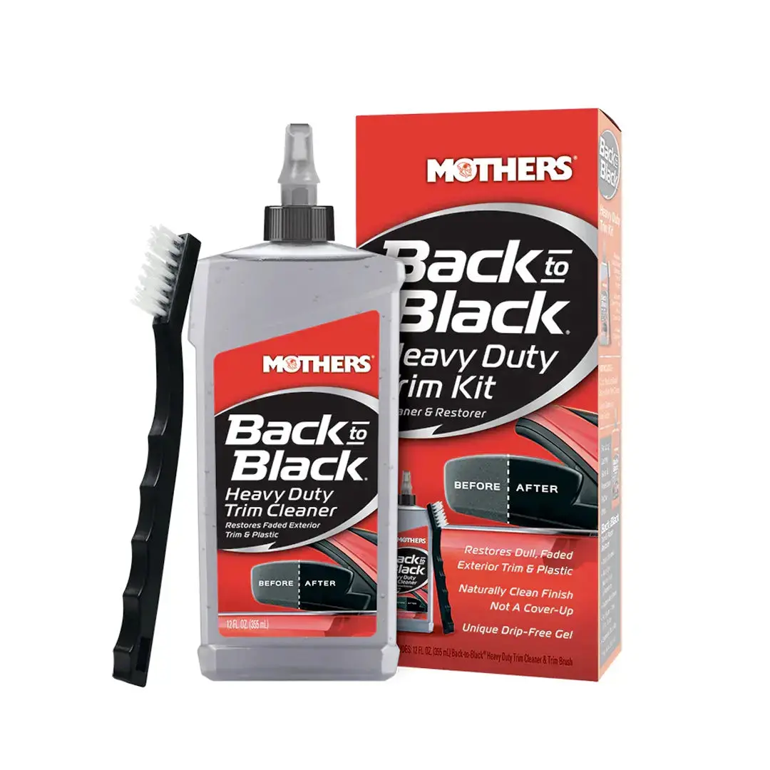 Mothers Back-To-Black® Heavy Duty Trim Cleaner Kit 1