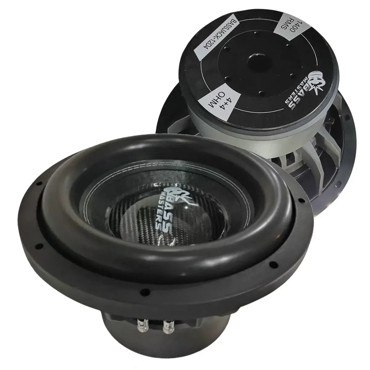 Bass Masters - Bass Jack 12" Dvc D4 Subwoofer - 1400W Rms 1