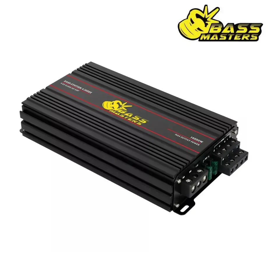Bass Masters - Bass Station 4.160Dx 4-Channel Amplifier - 14 000W 1