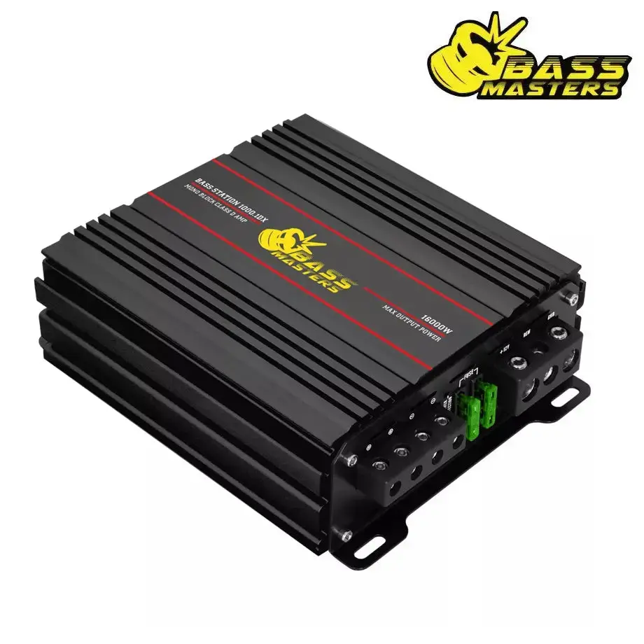 Bass Masters - Bass Station Monoblock 1000.1Dx Amplifier - 16 000W 1