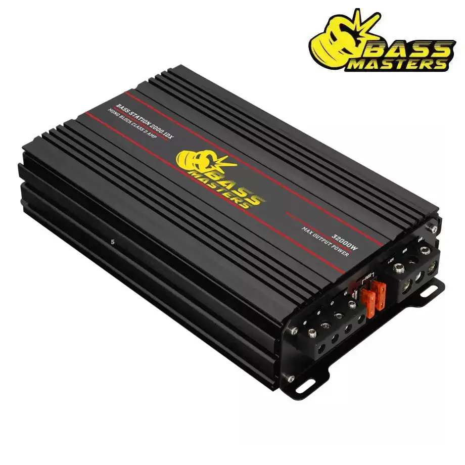 Bass Masters - Bass Station Monoblock 2000.1Dx Amplifier - 32 000W 1
