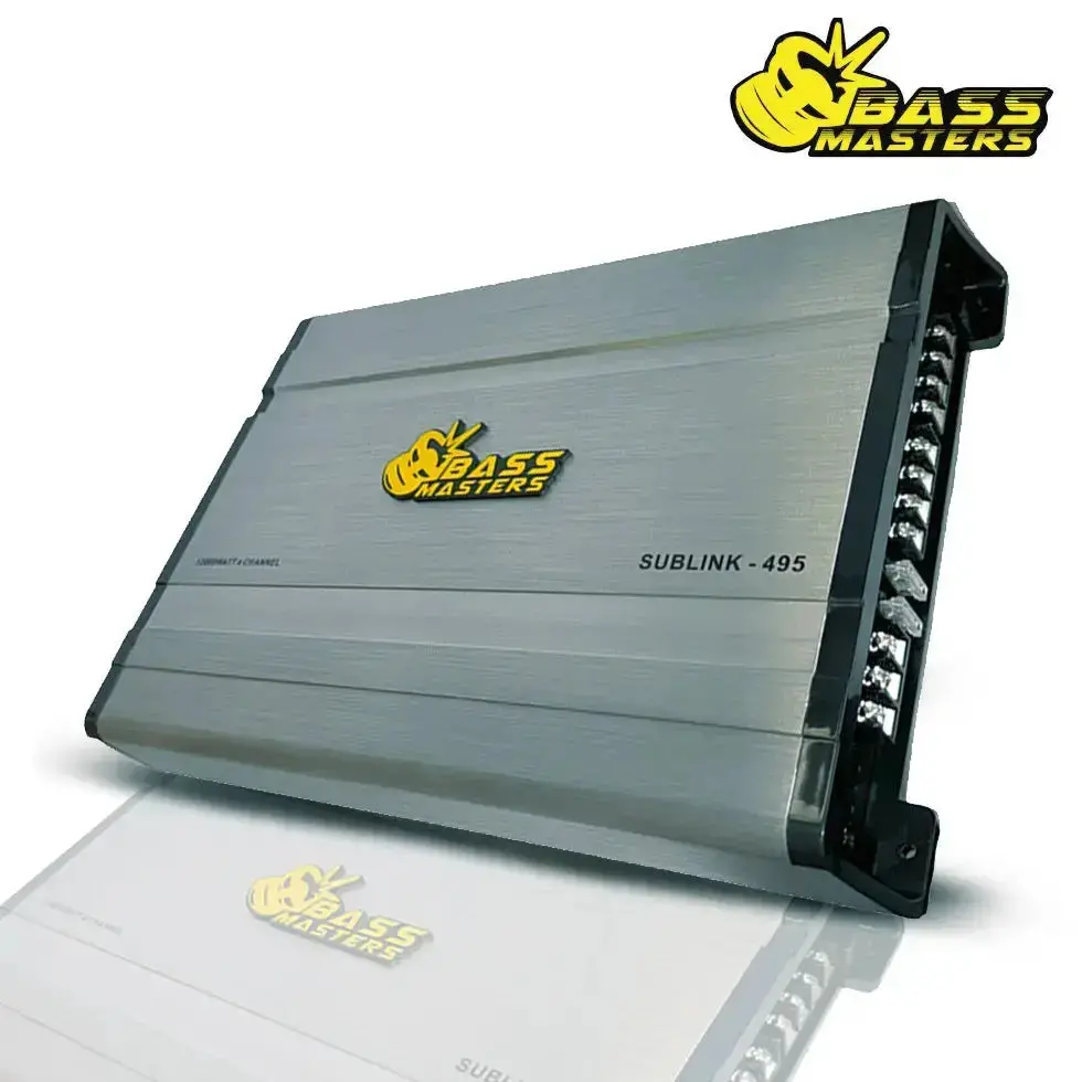 Bass Masters Sublink-495 4-Channel Amplifier - 12 000W 1