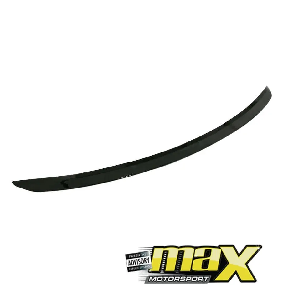 Merc A-Class (W176) Gloss Black Plastic Roof Spoiler Extension 1