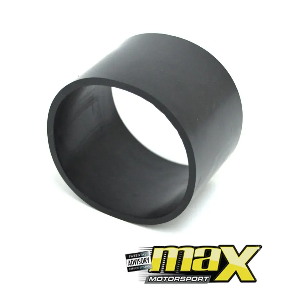 Black Silicone Rubber Sleeve 76Mm 1