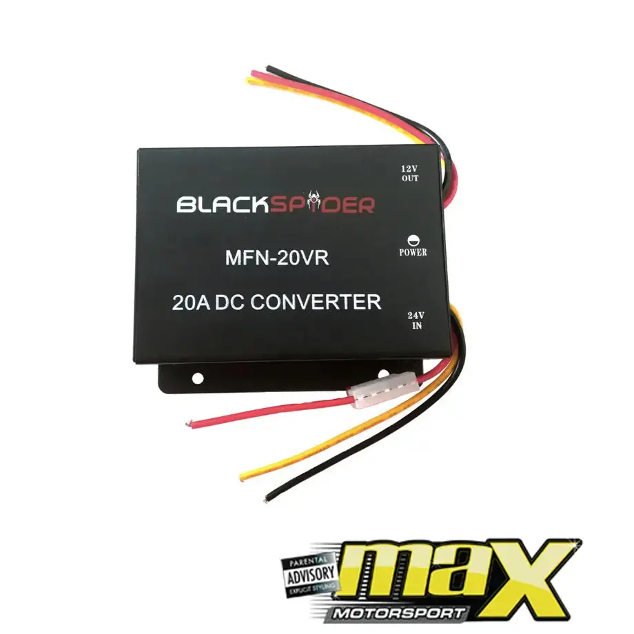 Black Spider 24V-12V Converter 1