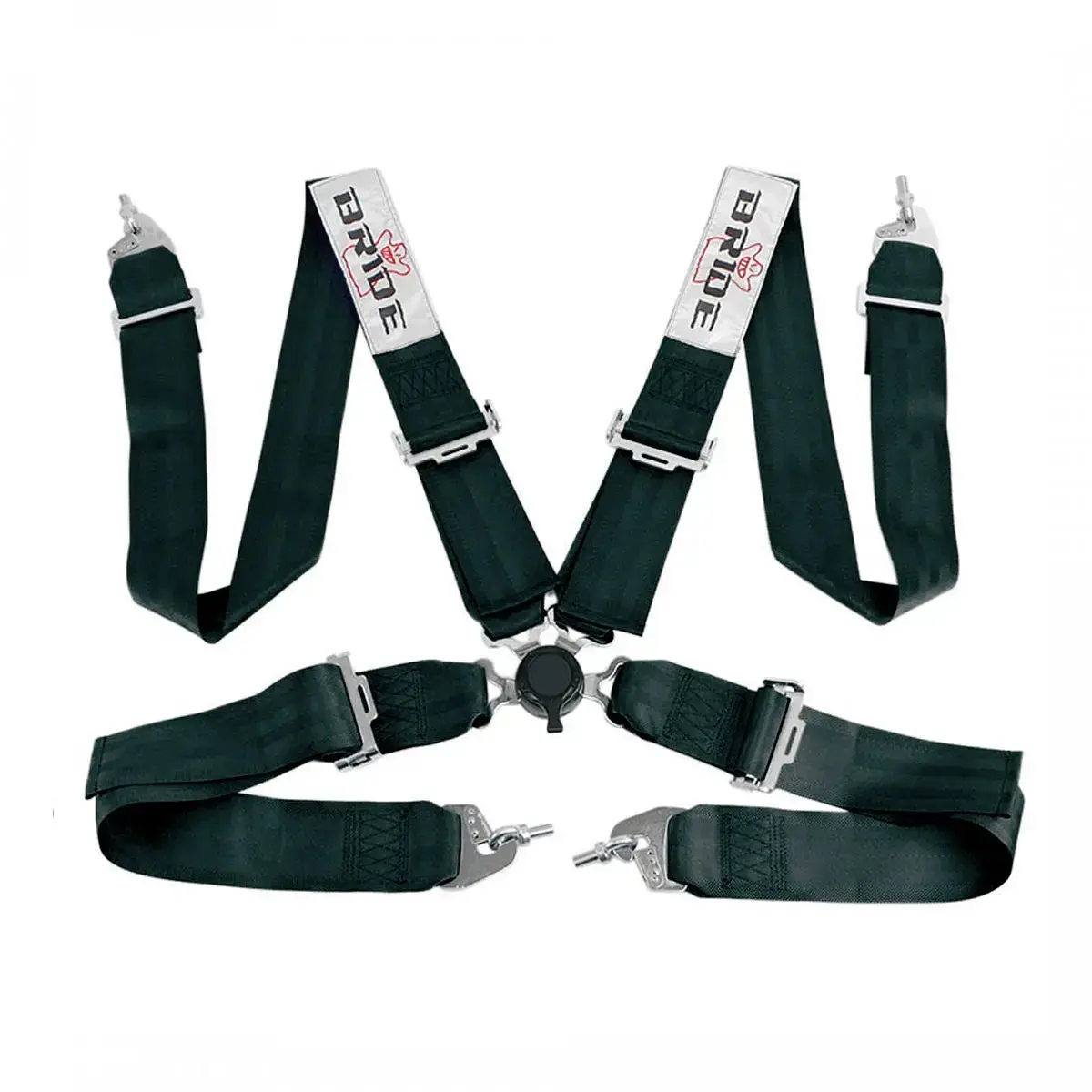 Bride 4-Point Quick Release Racing Seat Harness (Black) 1