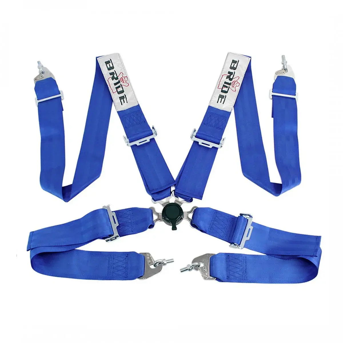 Bride 4-Point Quick Release Racing Seat Harness (Blue) 1