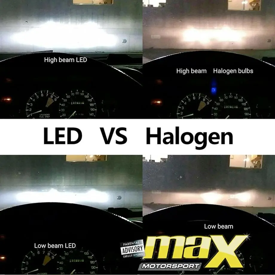 C6 Max Led Headlight Bulb Kit - H3 2
