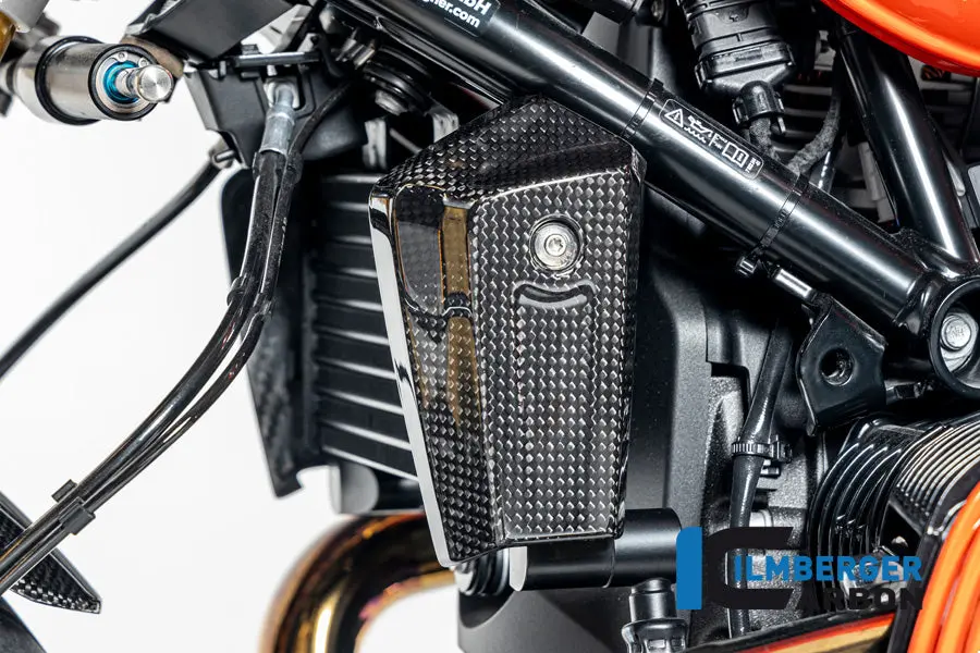 Oil Cooler Cover Left Carbon Glossy Bmw R12 Ninet 2024 1