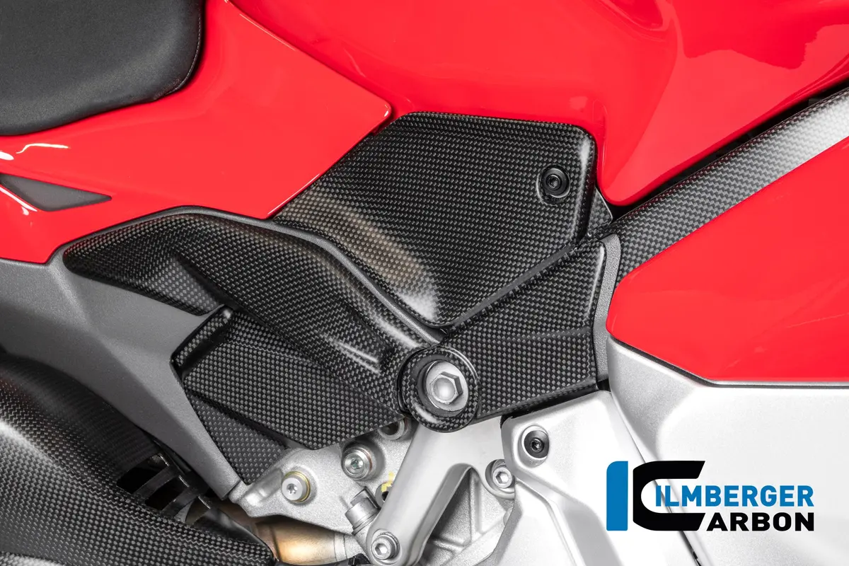 Right Rear Frame Fairing Carbon Matte Panigale V4 2025 1
