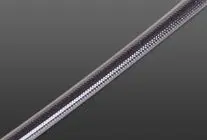 Black/Carbon Pvc Covered Brake Hose 1