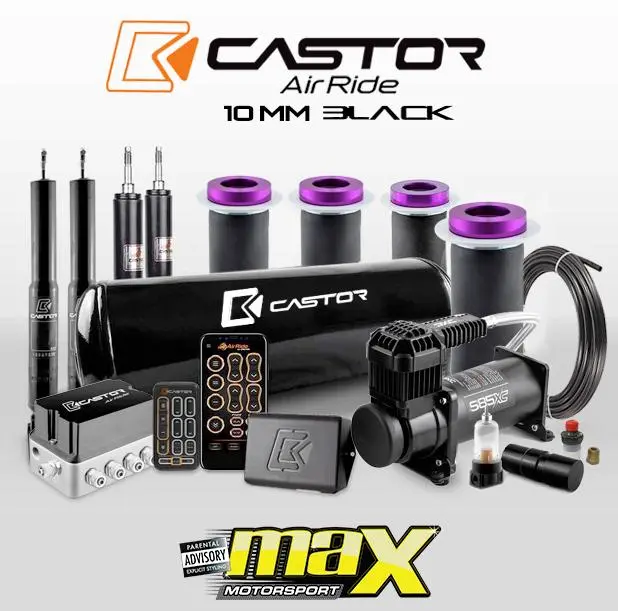 Castor Air Ride 10Mm Bluetooth Air Suspension Kit - Vw Golf 7 Gti 1