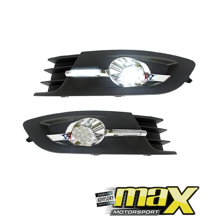 Cat Series Vw Polo Vivo Led Foglights With Grille Covers (2010-17) 1