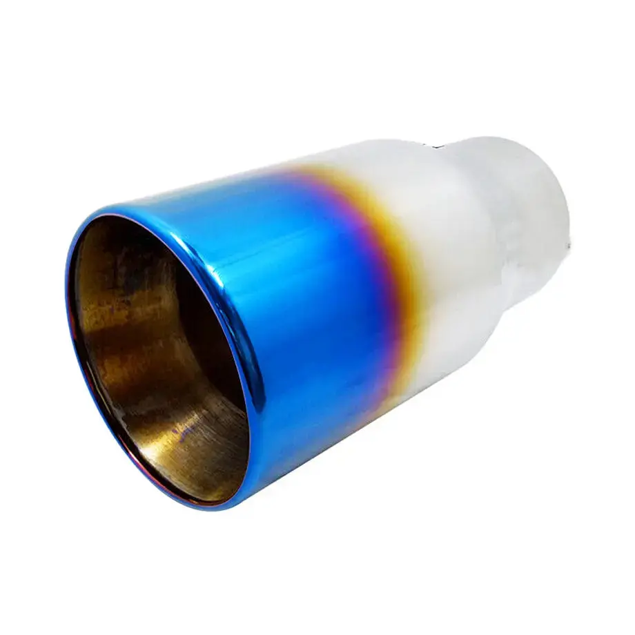 Cowley Burnt Blue Single Exhaust Tailpipe (85Mm Outlet) 1