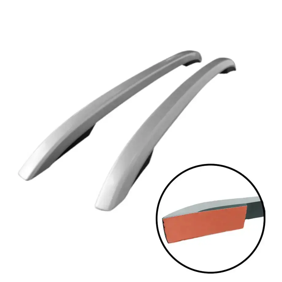 Suitable To Fit - Ranger Next Gen (22-On) Club-Cab Stick On Roof Racks (Silver) 1