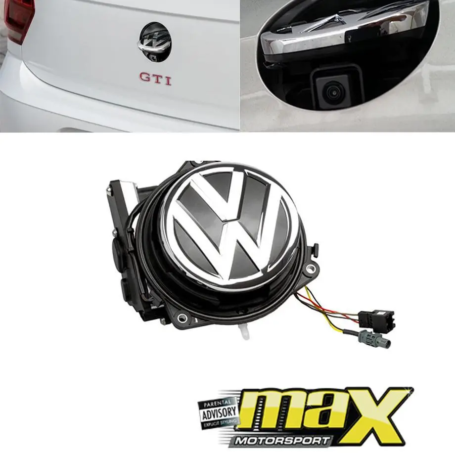 Suitable To Fit - Vw Polo 8 Aw Rear Emblem Reverse Camera Kit 1