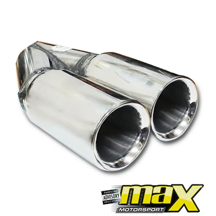 Cowley Twin Exhaust Tailpipe (63Mm Outlet) 1