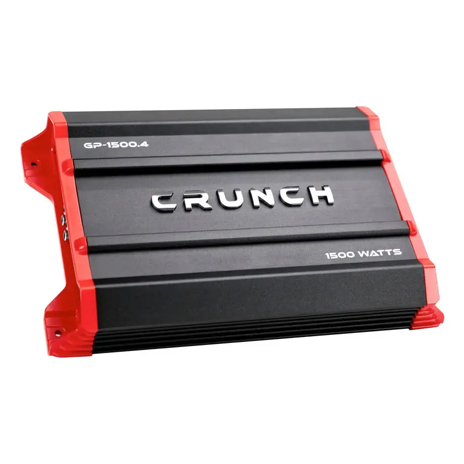 Crunch Gp-1500.4 Ground Pounder 4-Channel Amplifier 1500W 1