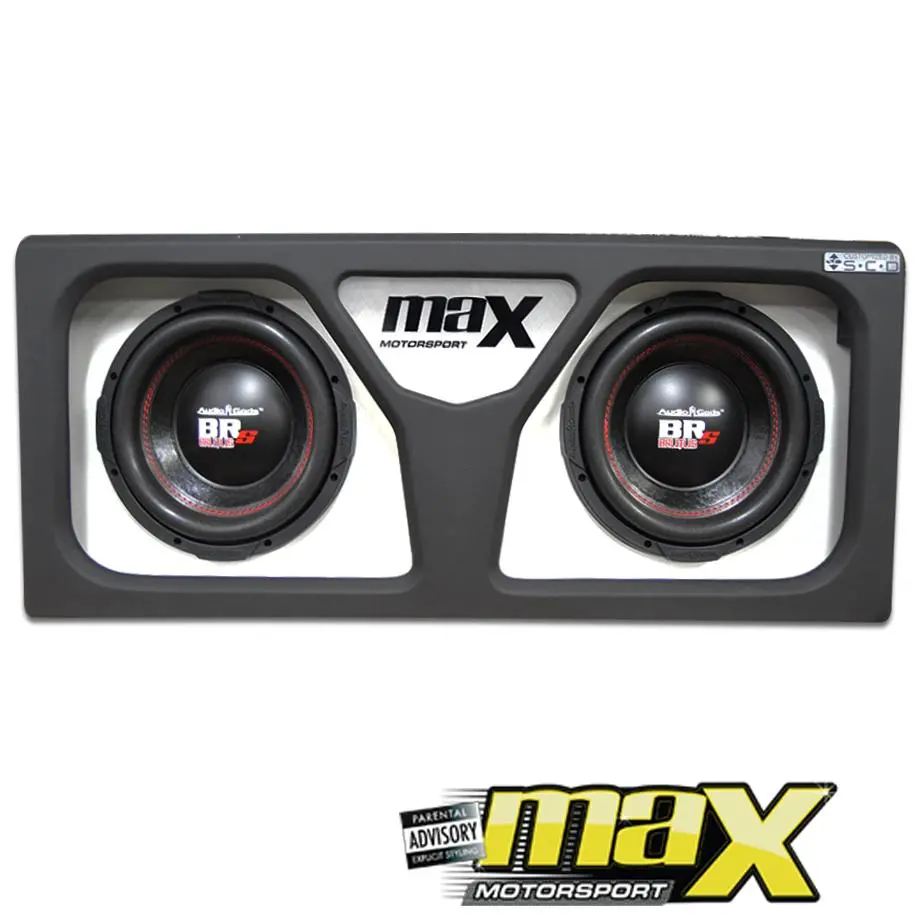 Custom 10" Double Sub-Box Enclosure 1