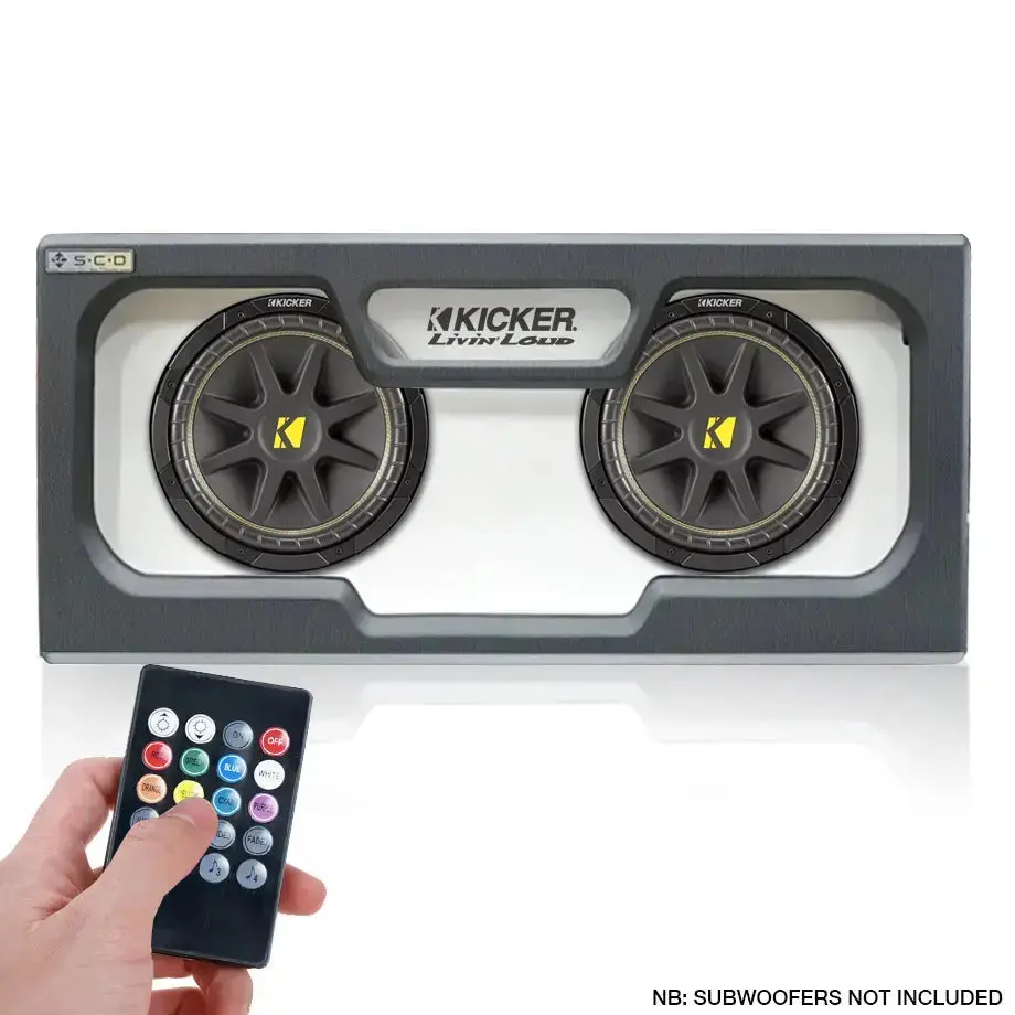 Custom 10" Double Sub-Box Enclosure 1