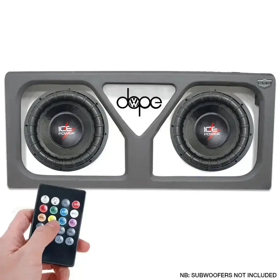 Custom 10" Double Sub-Box Enclosure 1
