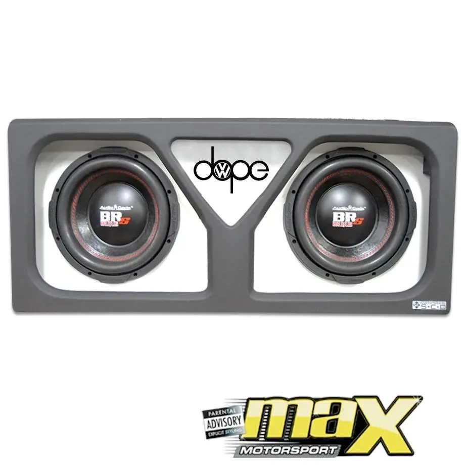 Custom 12" Double Sub-Box Enclosure 1
