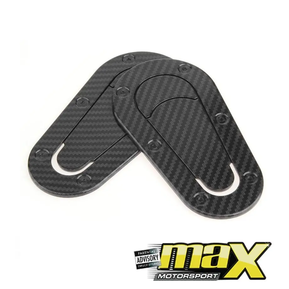 D2 Spec Dummy Bonnet Lock - Carbon Look 2