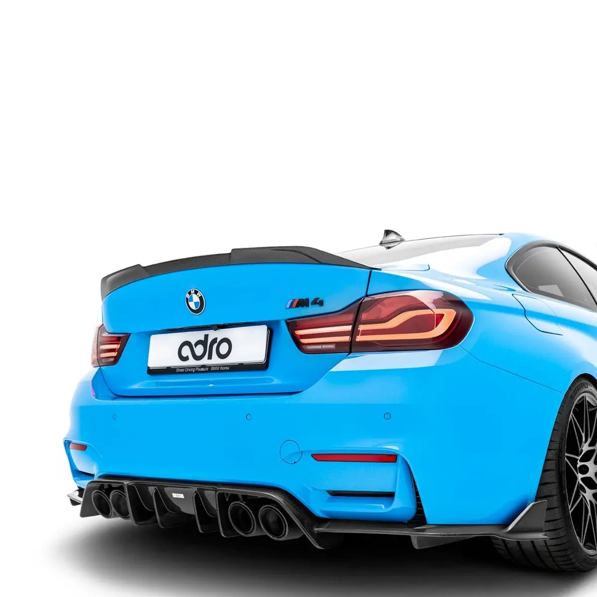 Adro Bmw M3 F80 & M4 F82 Carbon Fiber Rear Diffuser 1
