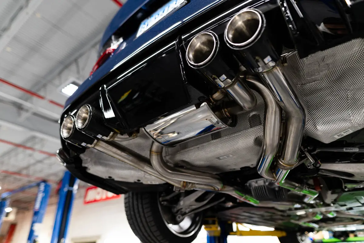 3D Design Bmw G80 M3 / G82 M4 Valved Rear Exhaust 1