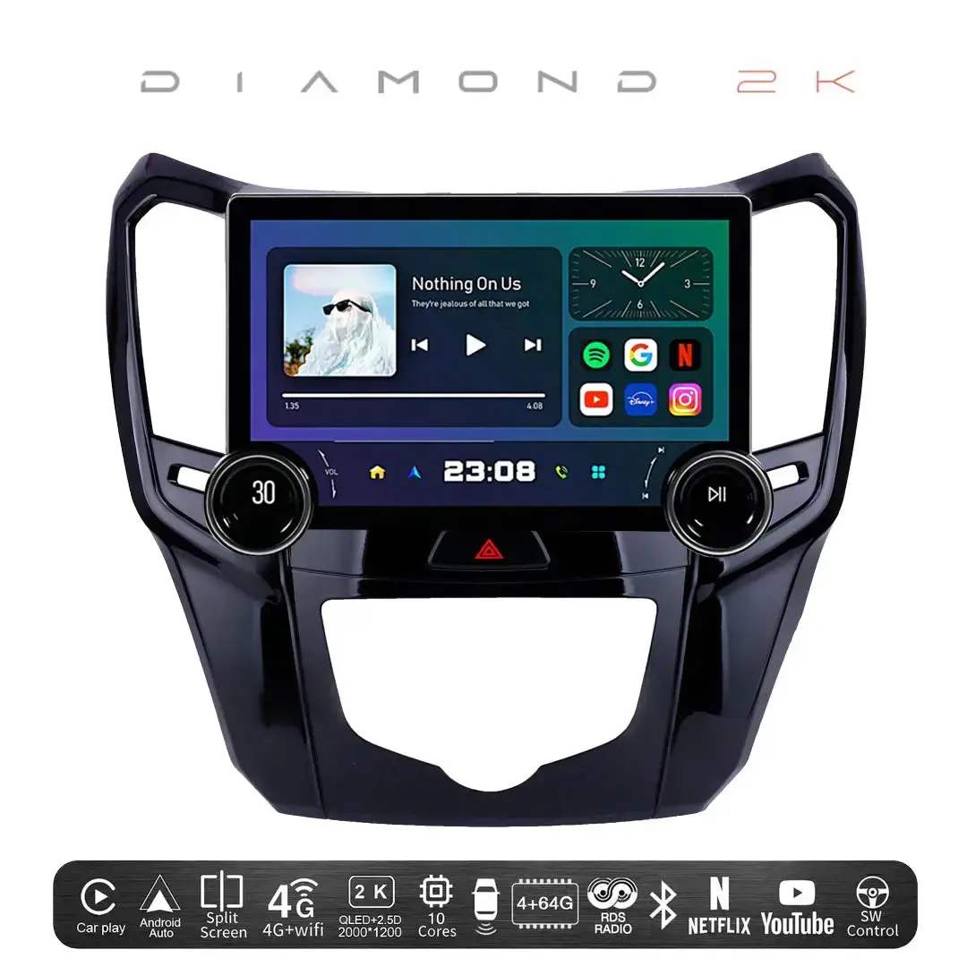 Diamond 2K - 11.5 Inch Dual Knob Android Multimedia Entertainment Unit - Haval H1 (12-21) 1