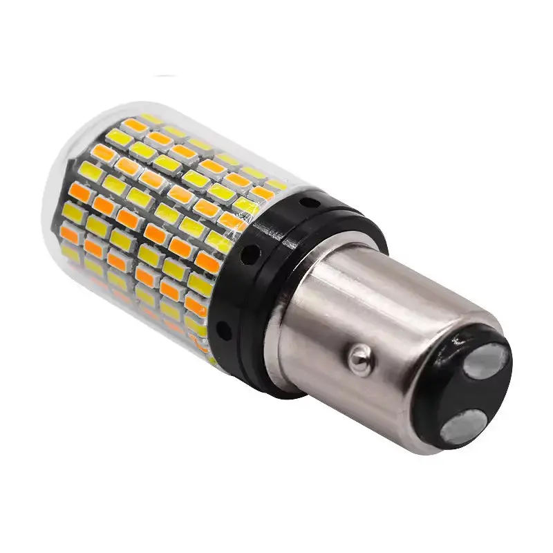 Double Contact 144 Led Bulbs – White (Pair) 1