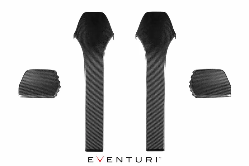 Bmw F8x M3/M4 Black Carbon Seat Back Covers 1