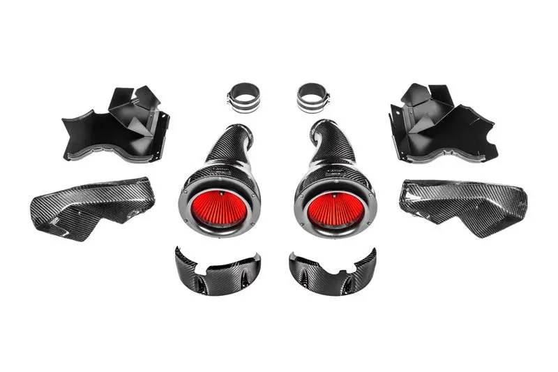 Bmw F9x M5/M8 Black Carbon Intake With Shrouds 1
